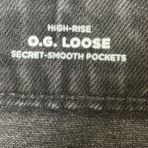 Old Navy Black High-Rise O.G Loose Jeans - Picture 5 of 6